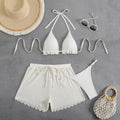 Damen Bikini-Set mit hohem Bund und sanfter Raffung R&B
