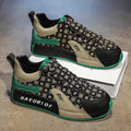 Damen Sneakers mit floralem Design und stoßdämpfendem Komfort