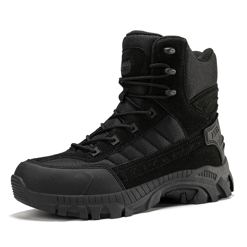 Herren Multifunktionale Outdoorschuhe mit hohem Knöchelschutz und rutschfester Sohle R&B
