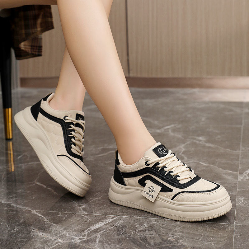 Damen modische Freizeitsneaker mit gepolsterter Sohle und sportlichem Design R&B