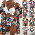 Damen Strandcover-Up mit floralem Muster R&B