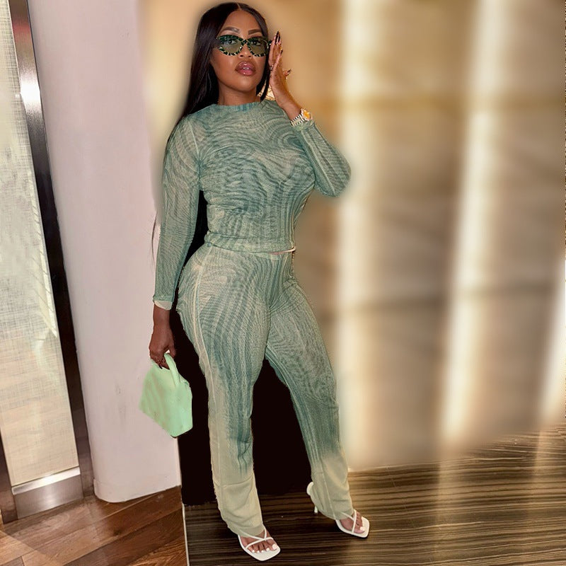 Damen Elegantes und modernes Lounge-Set mit raffinierter Struktur R&B