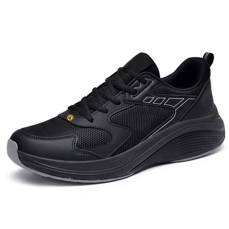 Damen sportliche Freizeitsneakers mit atmungsaktiver Mesh-Oberfläche und stoßdämpfender Sohle R&B