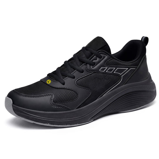 Damen sportliche Freizeitsneakers mit atmungsaktiver Mesh-Oberfläche und stoßdämpfender Sohle R&B