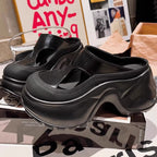 Damen modische Clogs mit konturierter Sohle R&B