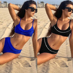 Damen Zweiteiliges Bikini-Set mit modischem Höschendesign