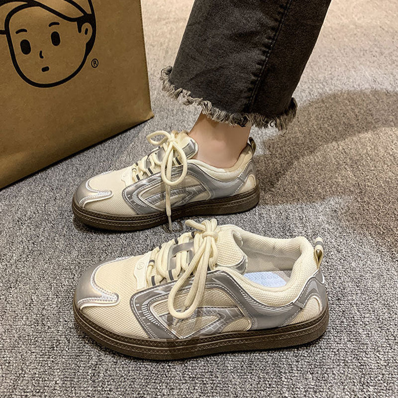 Damen Sneakers aus atmungsaktivem Mesh mit stoßdämpfender Sohle R&B
