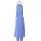 Damen Elegantes Overall mit offenem Schnitt und langem Cape R&B