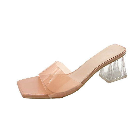 Damen Slingback Absatzschuhe mit modernem Design und elegantem Glanz R&B
