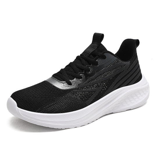 Damen Atmungsaktive Laufschuhe mit flexiblem Strick-Obermaterial und antirutsch Sohle R&B