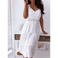 Damen Sommerkleid mit eleganten Spitzenakzenten und luftiger Passform R&B