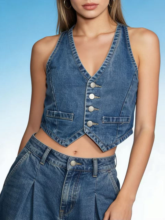 Damen Jeansweste R&B
