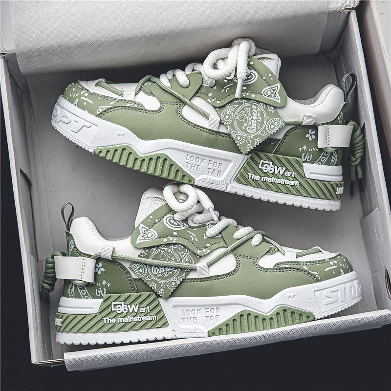 Damen Sportliche Sneakers mit modernem grafischen Design und hoher Dämpfung