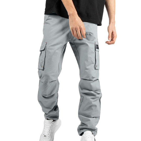 Herren Cargo-Hose mit elastischem Bund und praktischen Taschen R&B