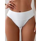 Damen Hochgeschnittene Bikinihose R&B