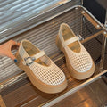 Damen Bequeme Clogs mit atmungsaktivem Netzdesign und verstellbarem Riemen R&B