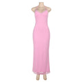 Damen elegantes Nachtkleid mit Spitzendetail R&B