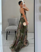 Elegantes Maxikleid im Schönen Blumenmuster für festliche Anlässe | R&B