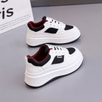 Damen chunky Sneakers mit extrahohen Laufsohlen und eleganter Optik R&B