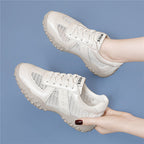 Damen Komfortable und atmungsaktive Freizeitsneaker mit rutschfester Sohle R&B