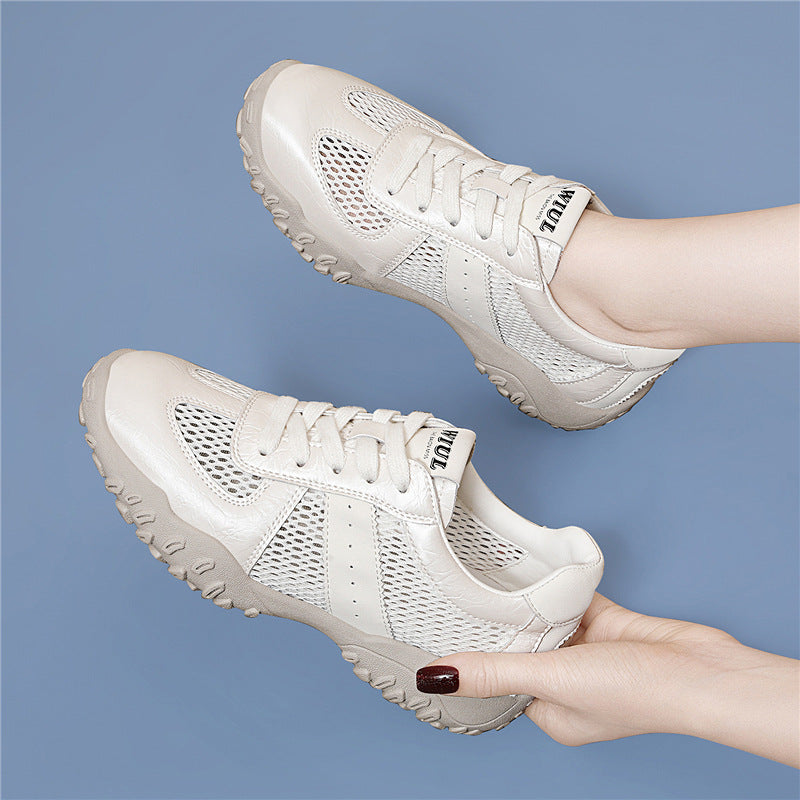 Damen Komfortable und atmungsaktive Freizeitsneaker mit rutschfester Sohle R&B