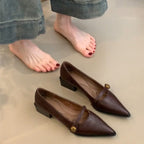 Damen Elegante Absatzschuhe mit feinem Riemendetail und modischem Blockabsatz R&B