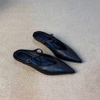 Damen Slingback Ballerinas mit eleganter Spitze und verstellbarem Riemen R&B