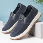 Herren nan Cord-Slipper-Sneaker mit elastischem Einstieg, gepolsterter Innensohle und griffiger Gummilaufsohle R&B