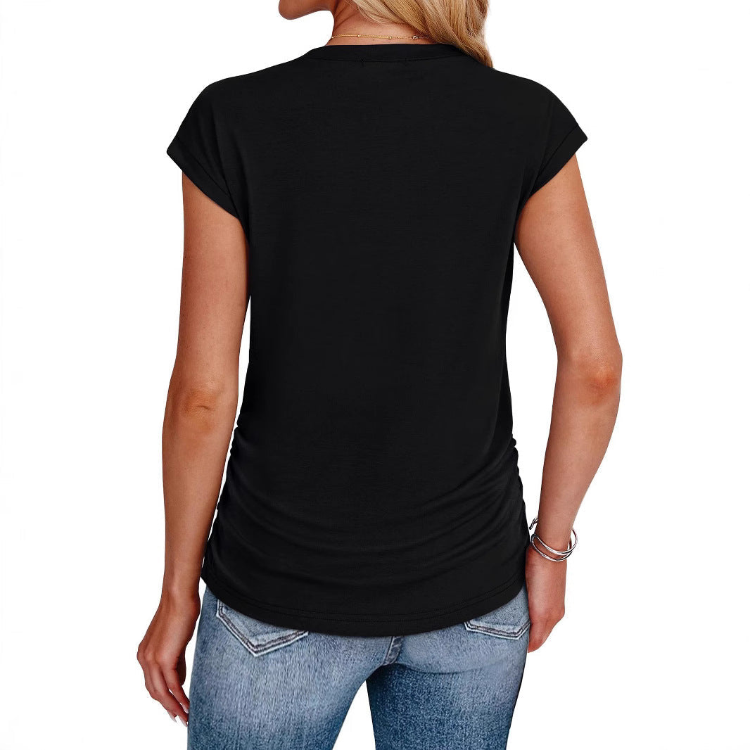 Damen Stylisches Oberteil mit lässigen Rüschendetails R&B
