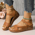 Damen Komfortable Sandalen mit verstellbaren Riemen und anatomischer Fußbettung R&B