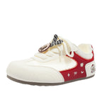 Damen Sportliche Sneakers mit verspieltem Tiermotiv und atmungsaktiver Mesh-Oberfläche