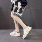 Damen Sneaker mit hoher Plateausohle und atmungsaktivem Obermaterial R&B