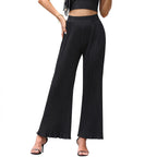 Damen Plisseehose mit elegantem Schnitt und hohem Bund R&B