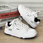 Damen Modische Sneakers mit kariertem Design und weicher Polsterung