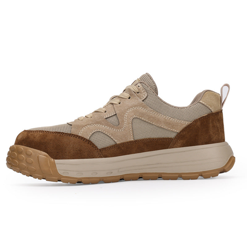 Herren sportliche Sneaker mit atmungsaktivem Obermaterial und stoßdämpfender Sohle R&B