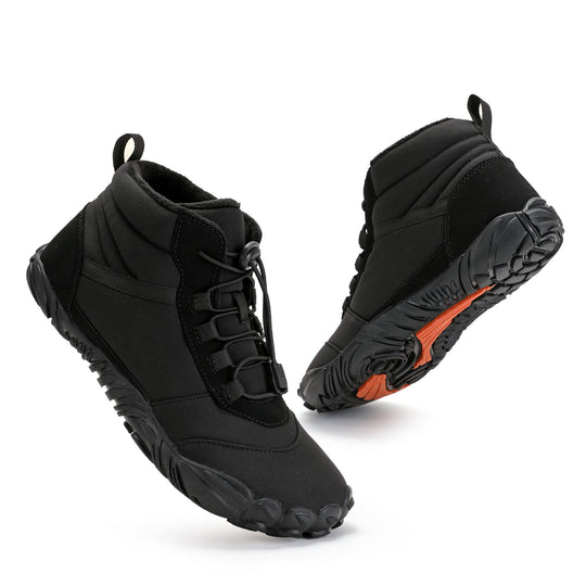 Unisex nan knöchelhoher Winter-Explorer-Boot mit Fleecefutter, Schnellzug-Schnürung und rutschfester Multiterrain-Sohle R&B