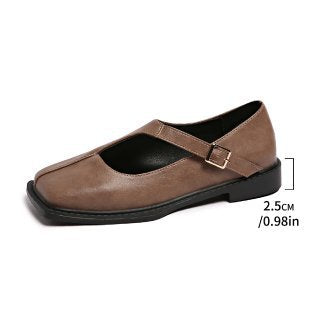 Damen Ballerinas mit modischem Riemenverschluss R&B