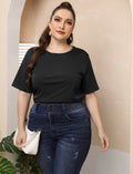 Damen modisches Basic T-Shirt R&B