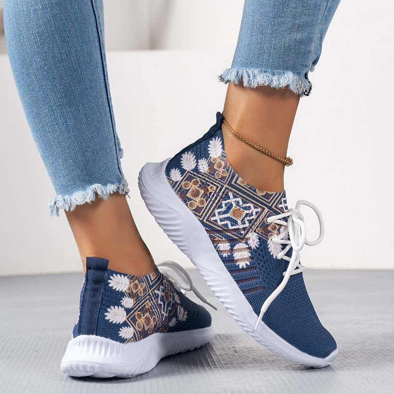 Atmungsaktive Freizeit-Strickschuhe R&B