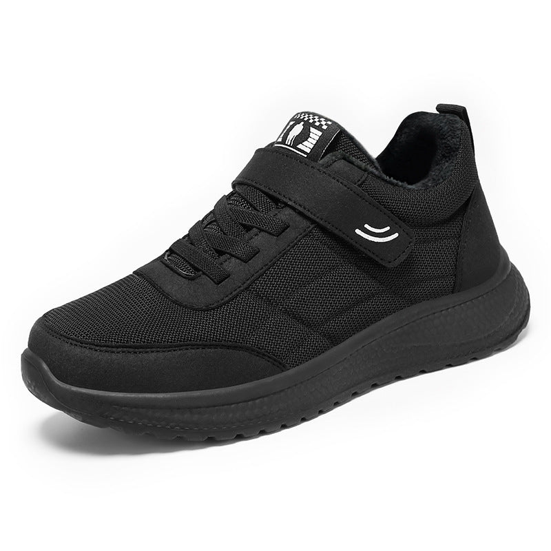 Damen sportliche Sneaker mit praktischem Klettverschluss und rutschfester Sohle R&B
