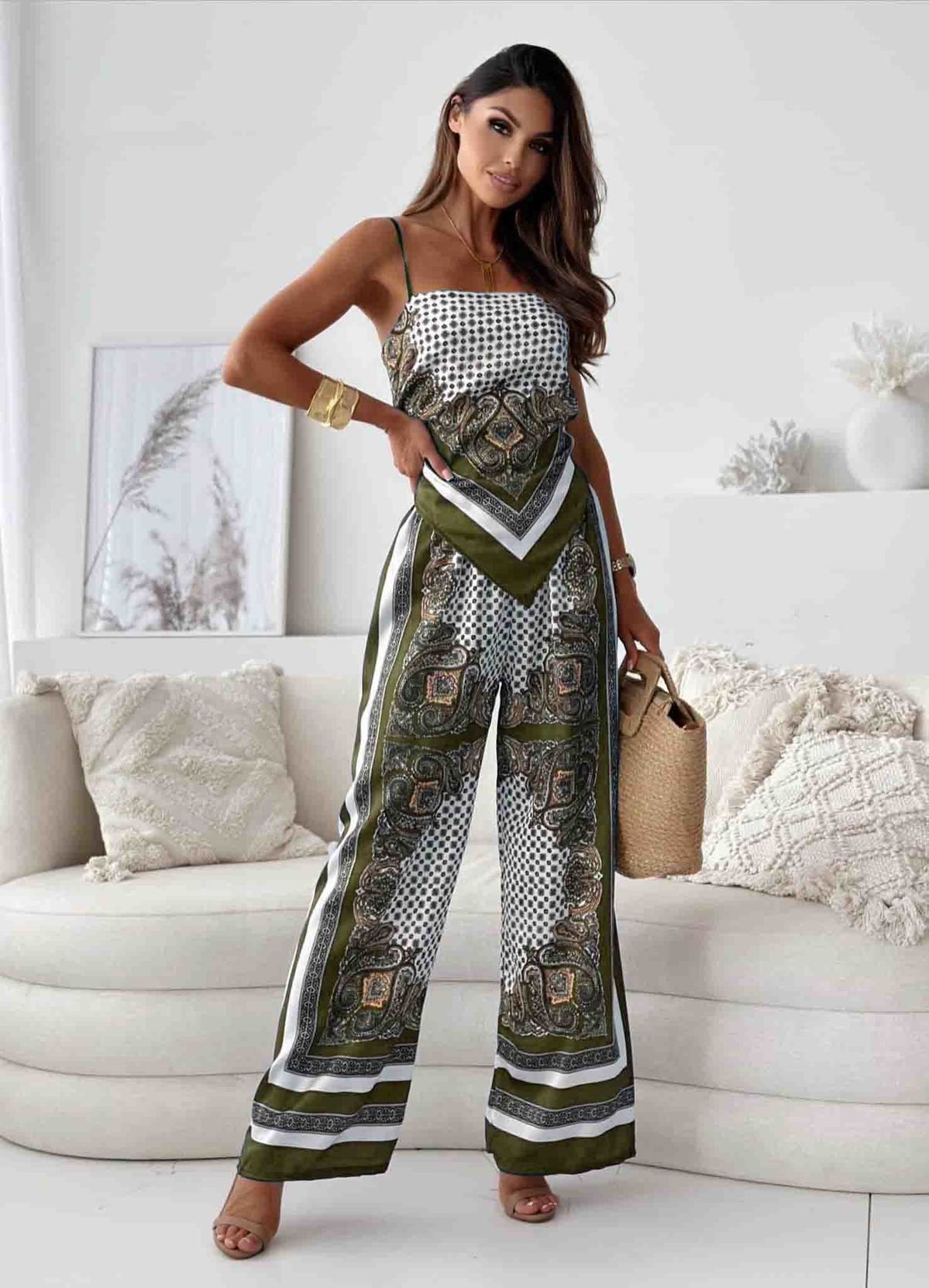 Damen Palazzo Overall R&B