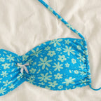 Damen Bandeau-Bikini mit floralen Akzenten R&B
