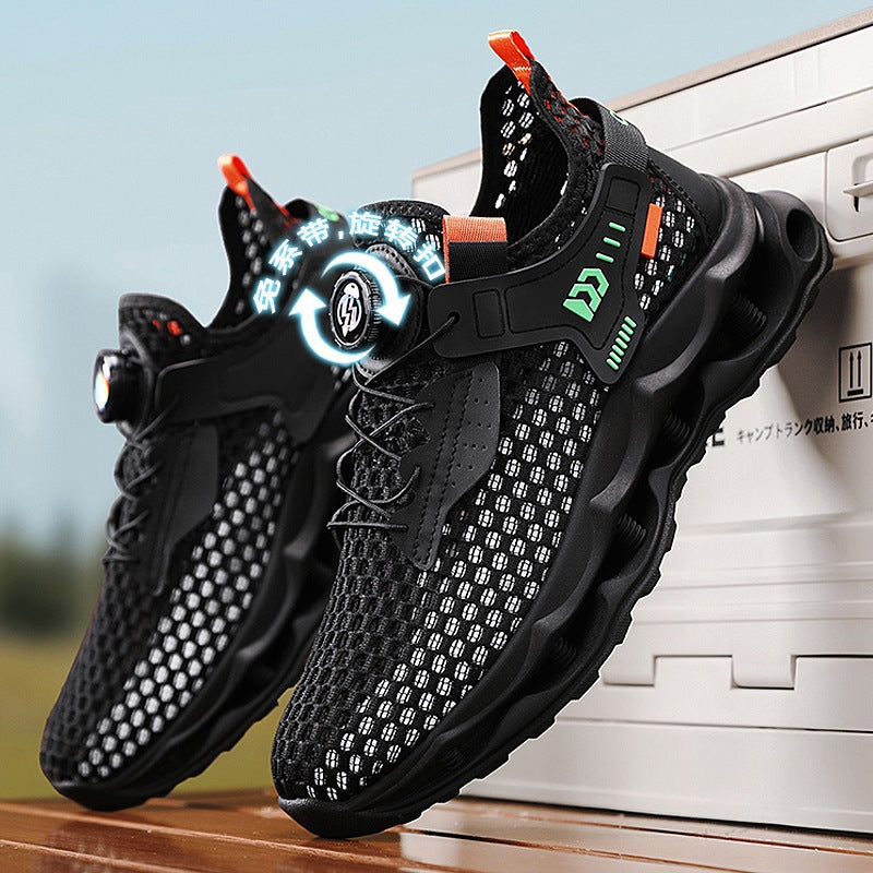 Damen atmungsaktive Laufschuhe mit innovativem Boa-Schnürsystem R&B