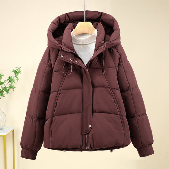 Damen hochwertige wattierte Funktionsjacke mit Kapuze und isolierenden Einsätzen R&B