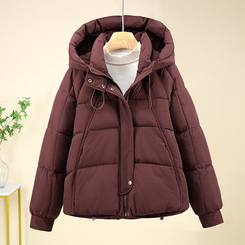 Damen hochwertige wattierte Funktionsjacke mit Kapuze und isolierenden Einsätzen R&B