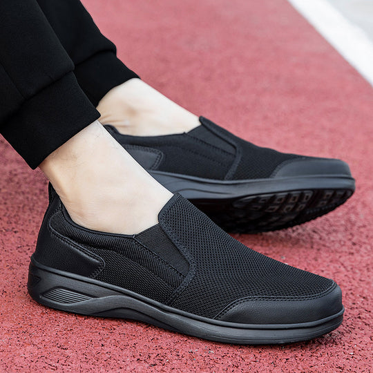 Damen Elastische Slip-On Sneakers mit atmungsaktivem Mesh-Obermaterial R&B