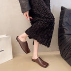 Damen Komfortable Mules mit ergonomischer Fußbettgestaltung R&B