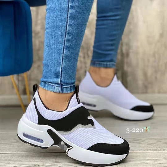 Damen Sportliche Sneakers im modernen Mesh-Design mit Luftpolster R&B