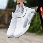 Damen Atmungsaktive Slip-On Sportschuhe mit flexibler Sohle R&B