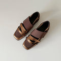 Damen Modische Ballerina-Schuhe mit dekorativen Metallic-Details R&B
